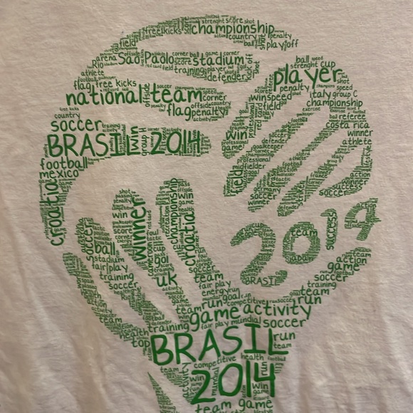 Brazil 2014 World Cup T-Shirt - Picture 2 of 5